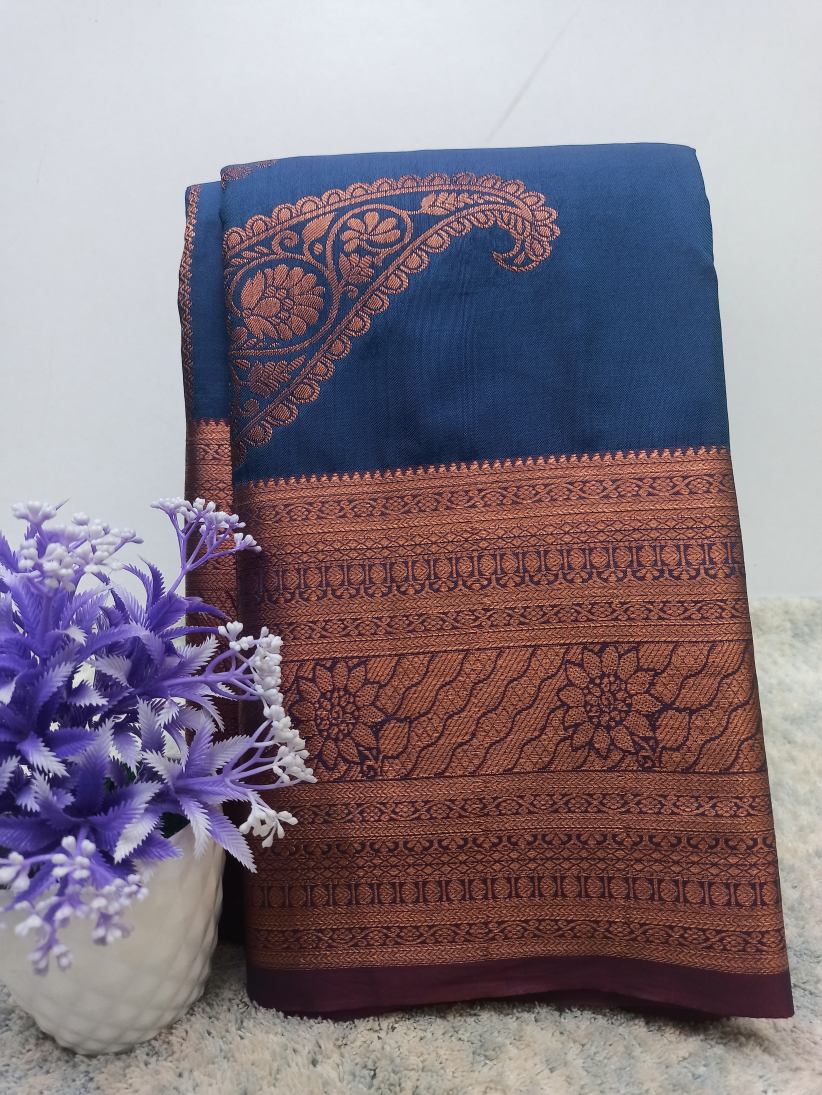 Kanchi Mix Silk Saree