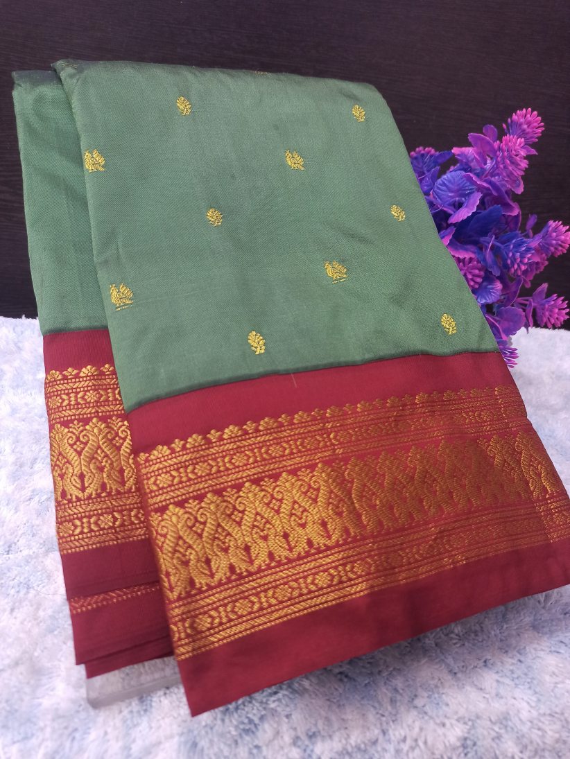 Kanchi Mix Silk Saree