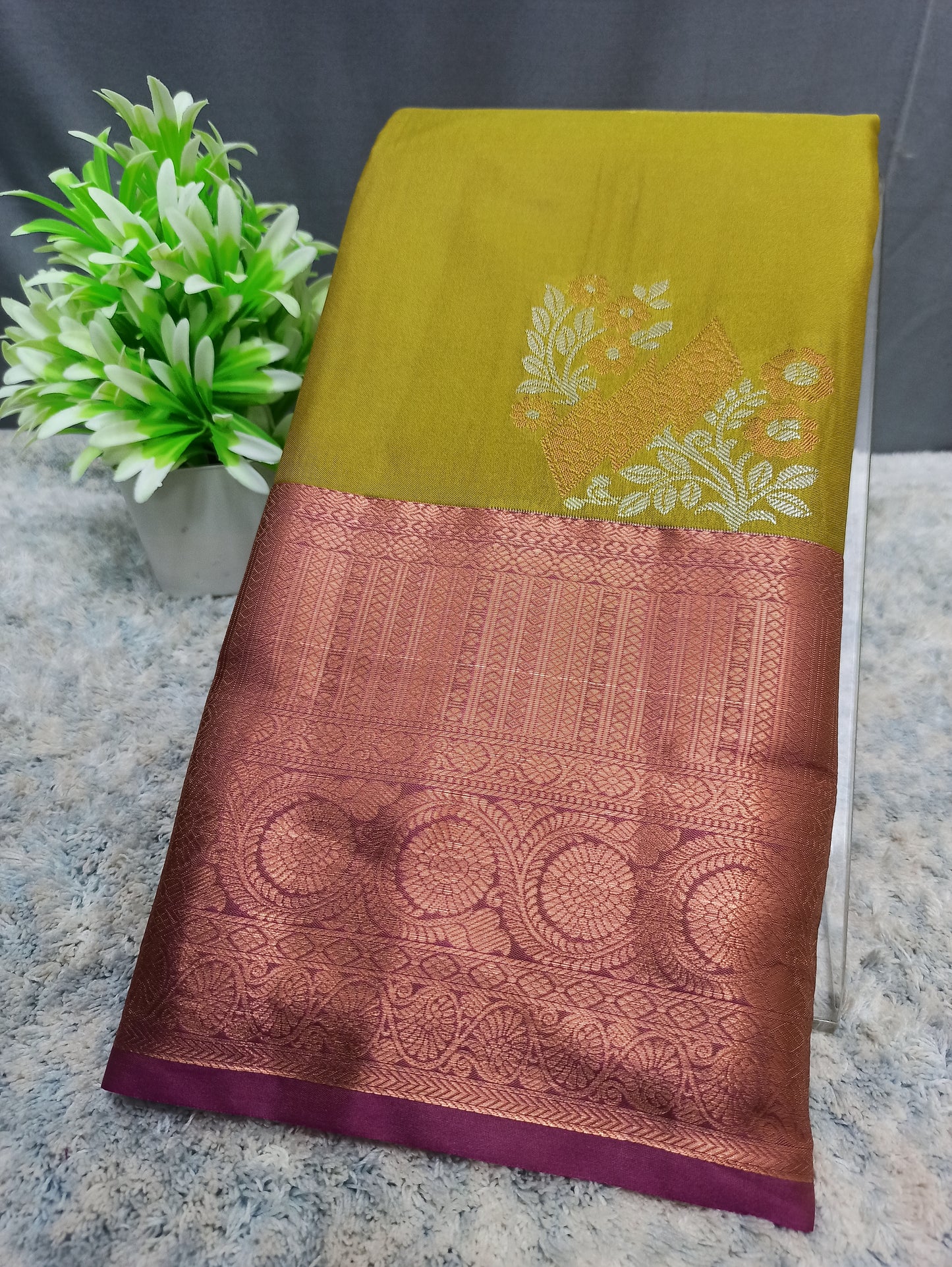 Kanchi Mix Silk Saree