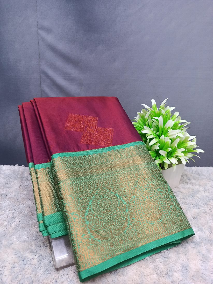 Kanchi Mix Silk Saree