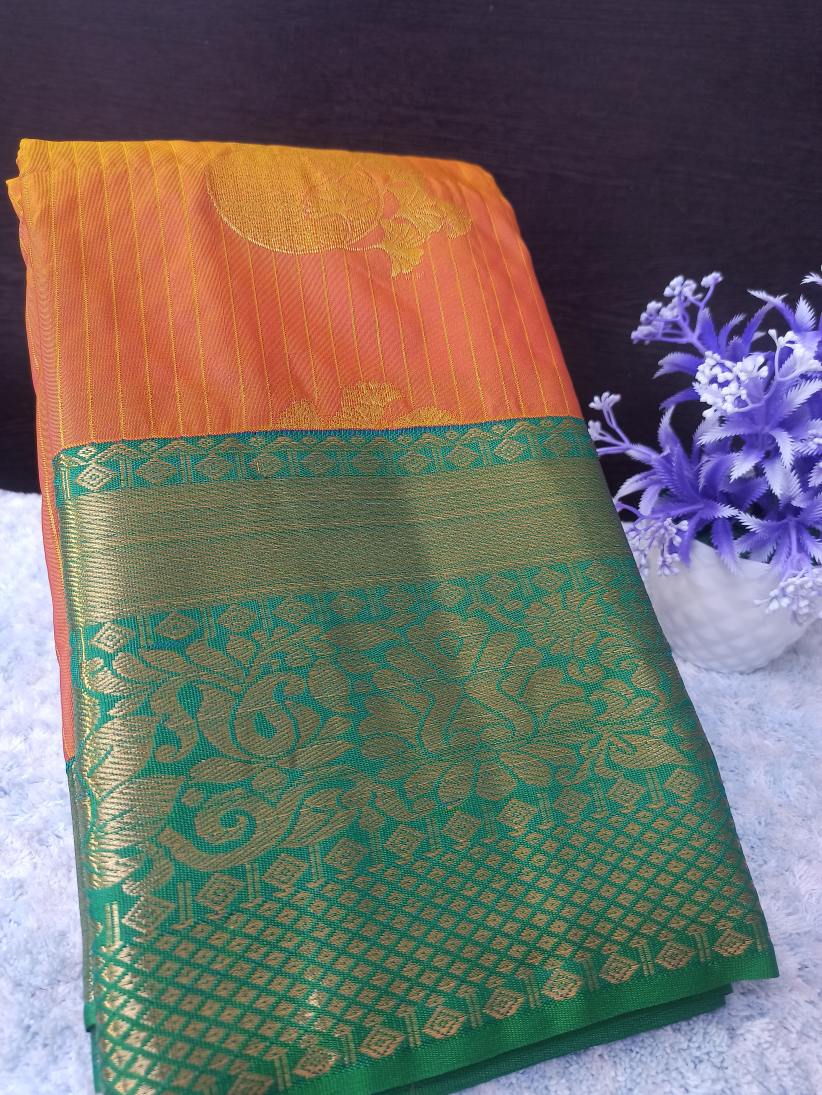 Kanchi Mix Silk Saree