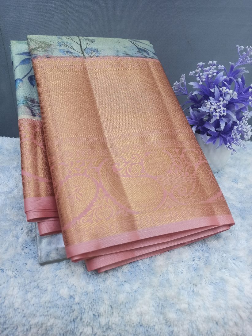 Kanchi Mix Silk Saree