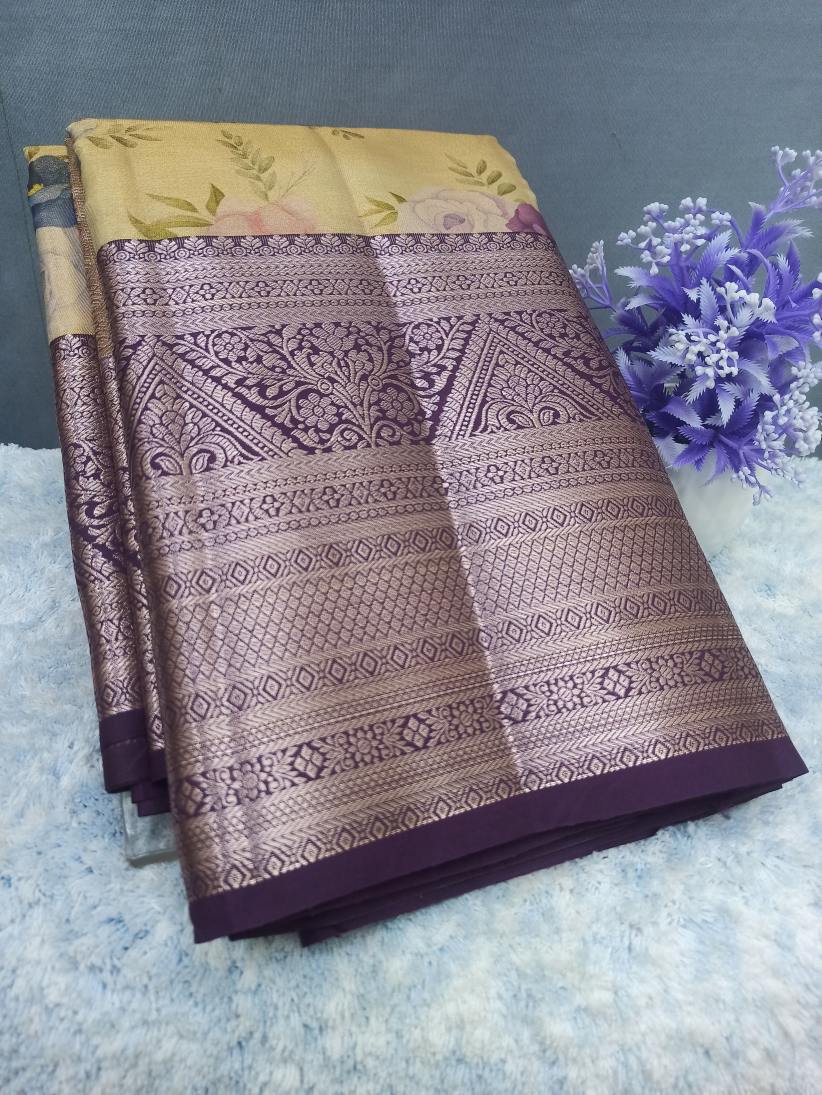 Kanchi Mix Silk Saree