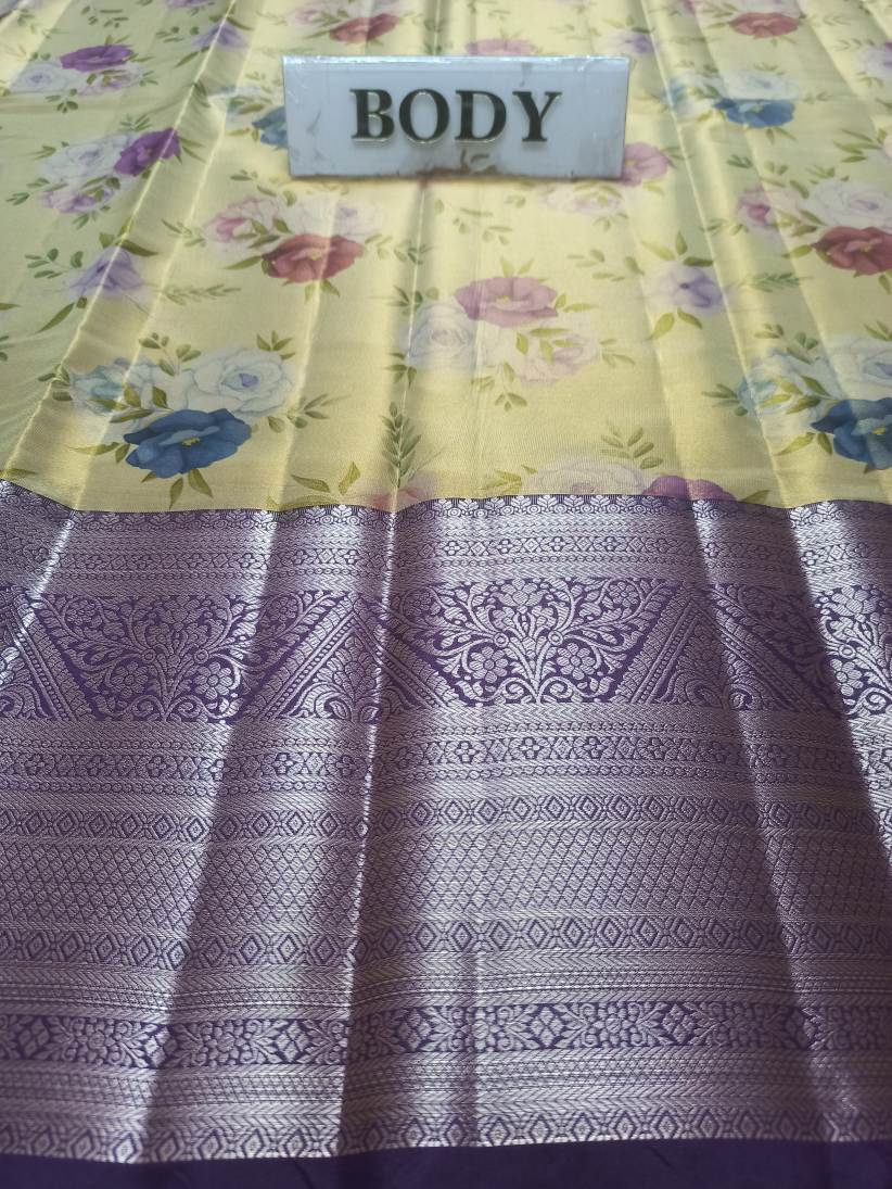 Kanchi Mix Silk Saree