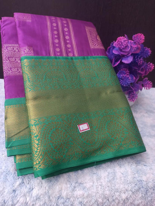 Kanchi Mix Silk Saree