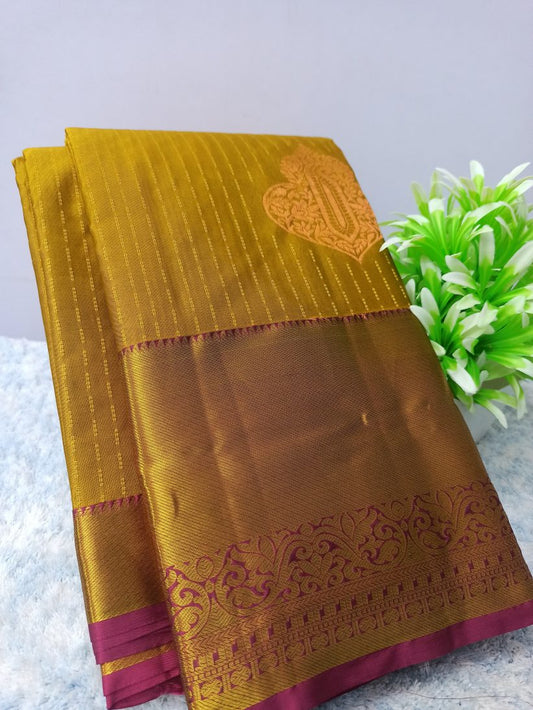 Kanchi Mix Silk Saree