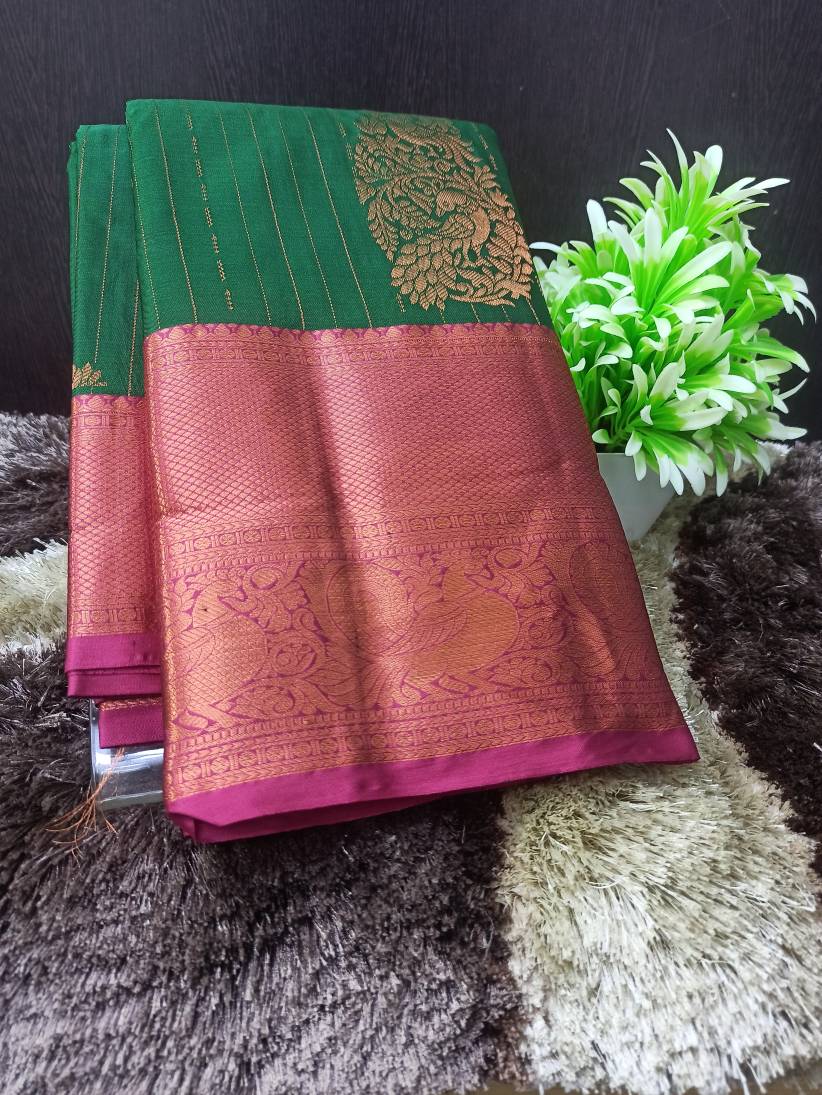 Kanchi Mix Silk Saree