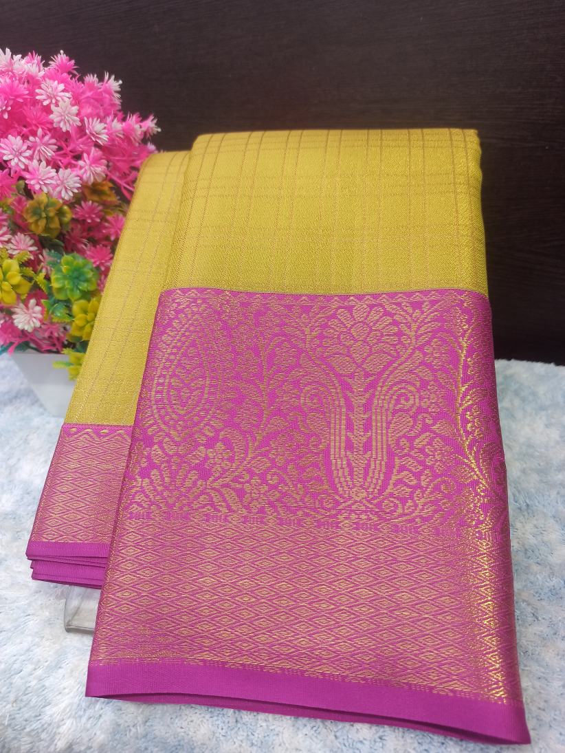 Kanchi Mix Silk Saree