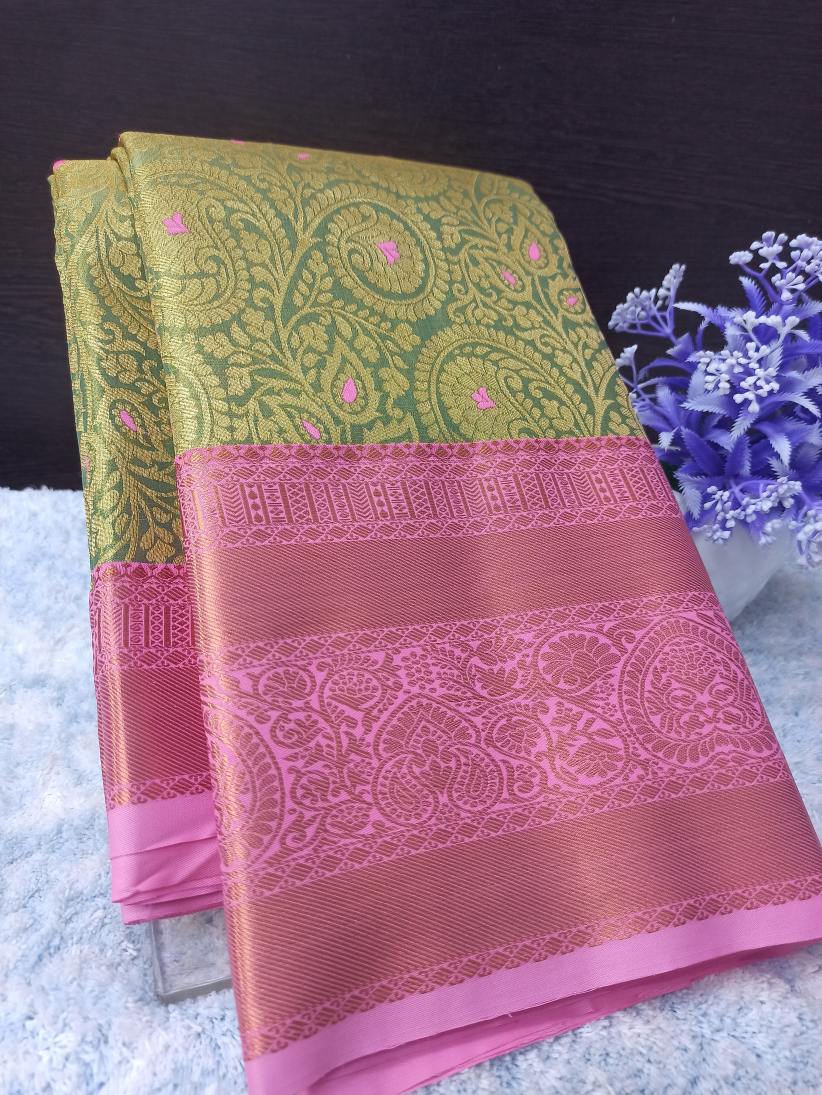 Kanchi Mix Silk Saree