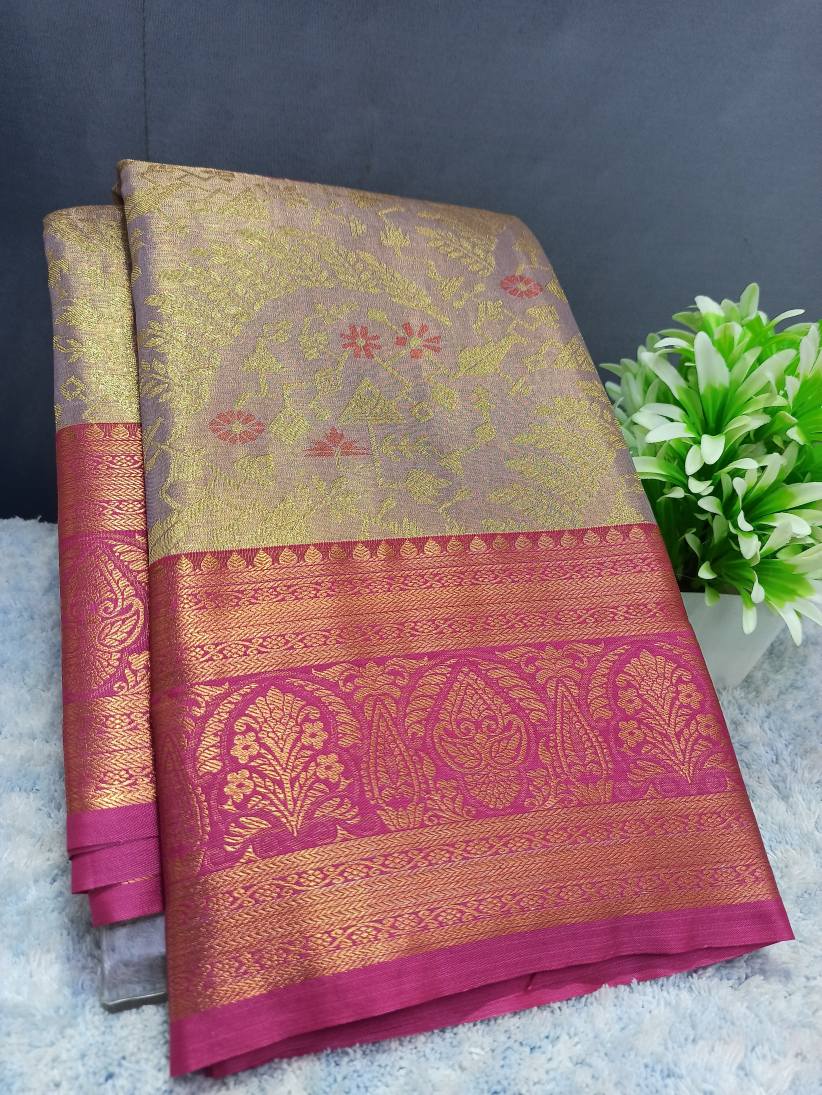 Kanchi Mix Silk Saree