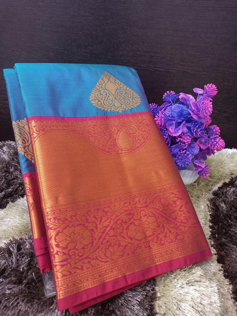 Kanchi Mix Silk Saree