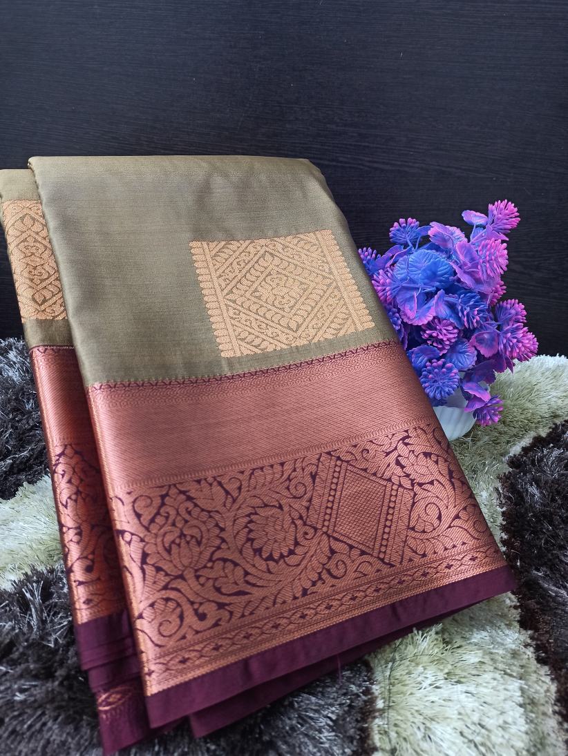 Kanchi Mix Silk Saree