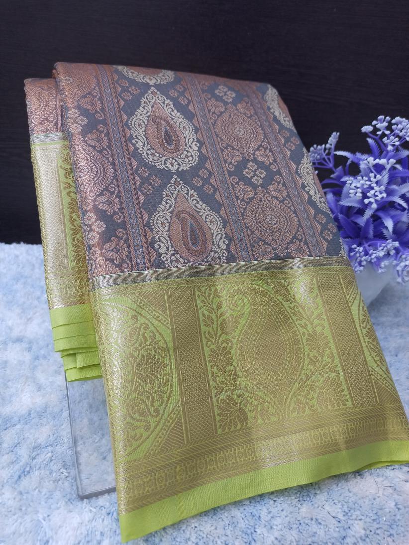 Kanchi Mix Silk Saree