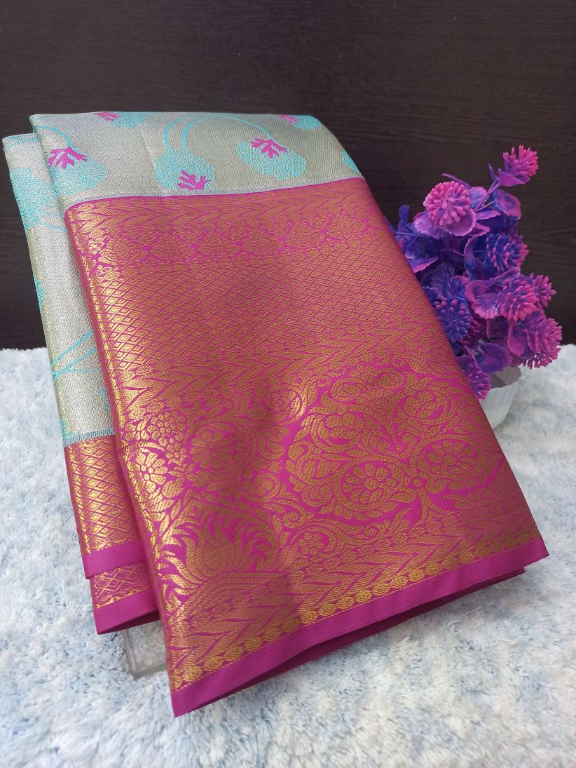 Kanchi Mix Silk Saree