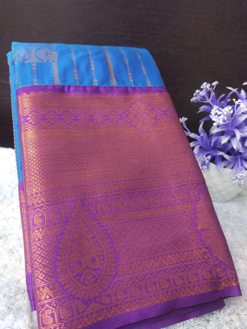 Kanchi Mix Silk Saree