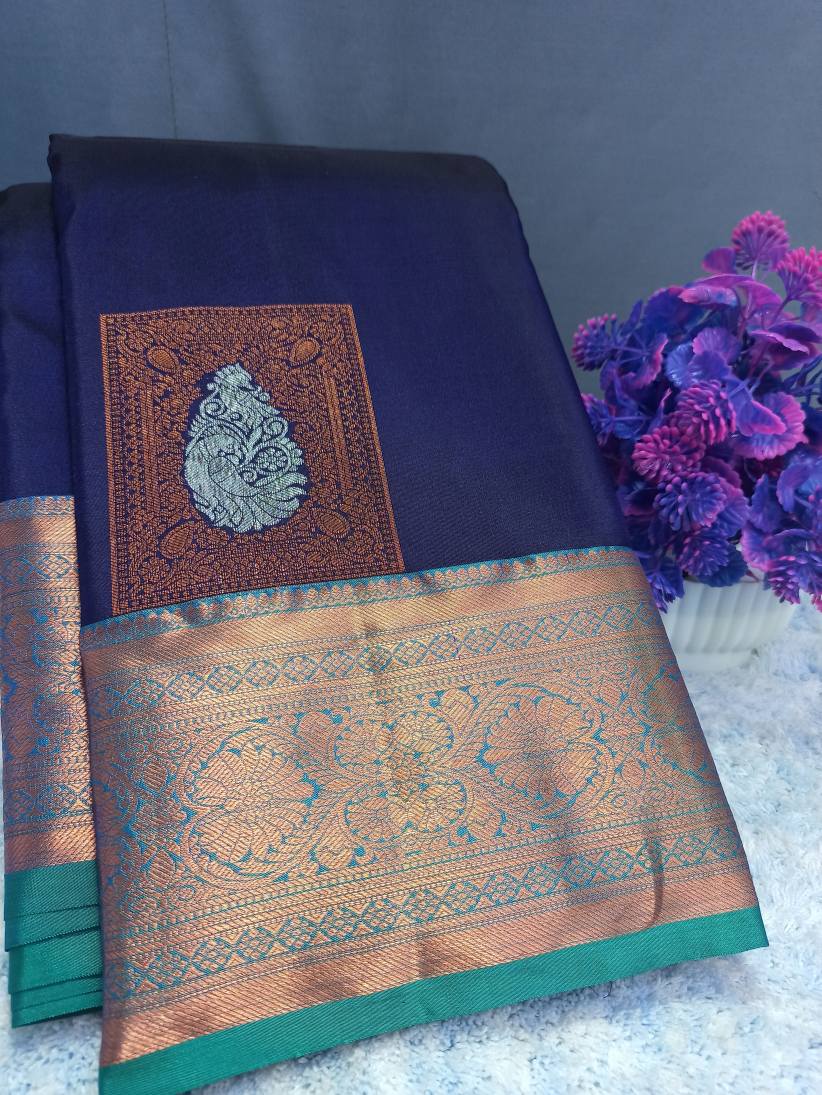 Kanchi Mix Silk Saree