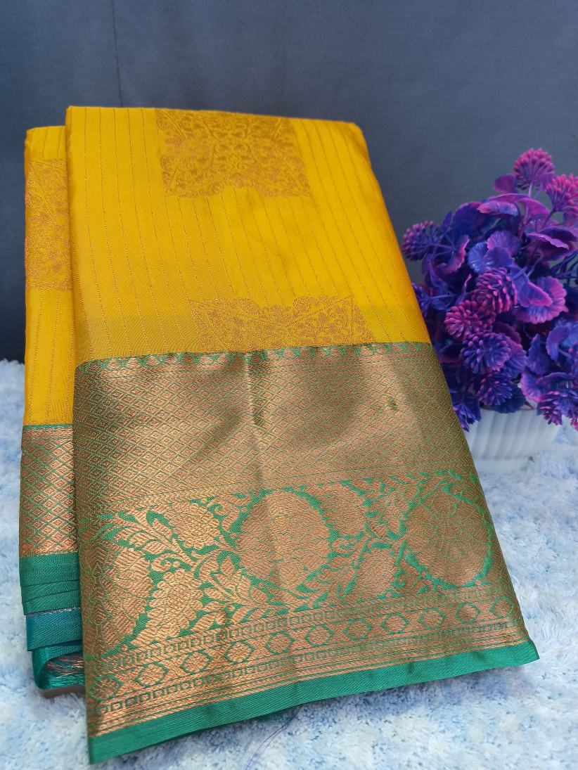 Kanchi Mix Silk Saree