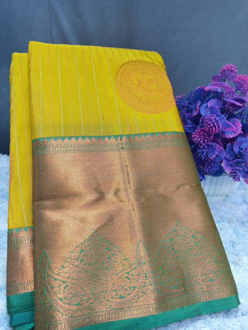 Kanchi Mix Silk Saree