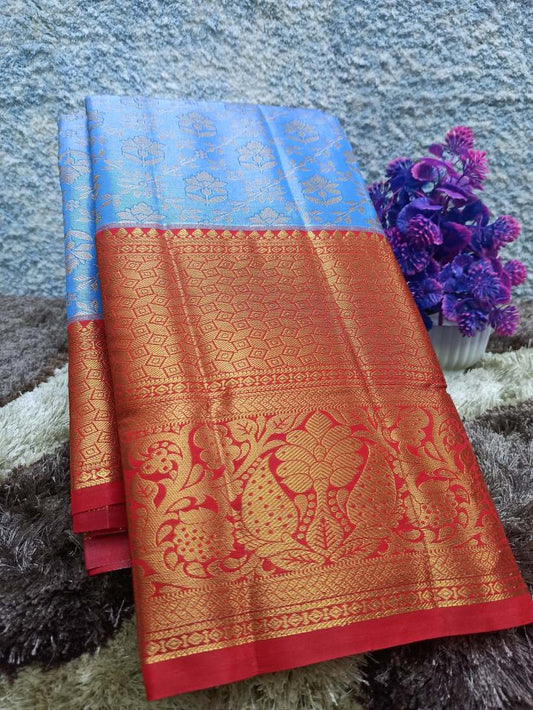 Kanchi Mix Silk Saree