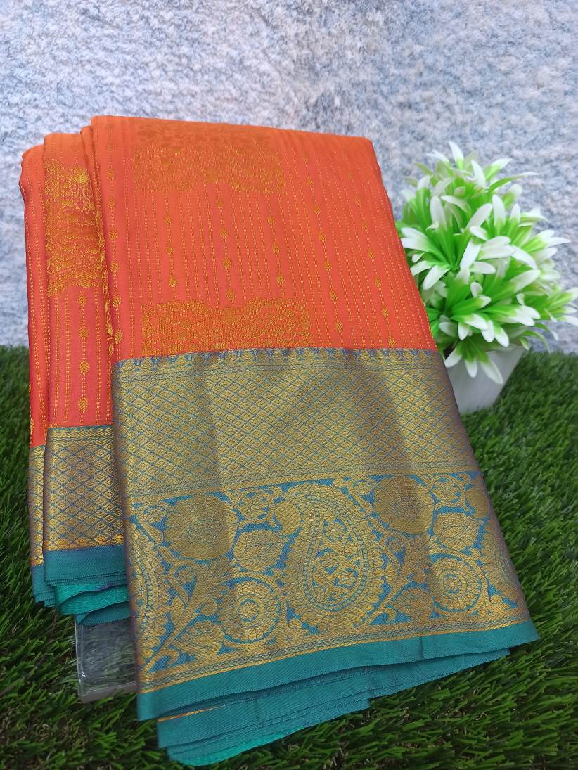 Kanchi Mix Silk Saree