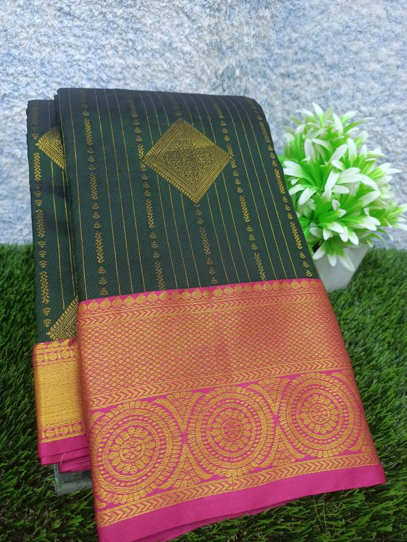 Kanchi Mix Silk Saree