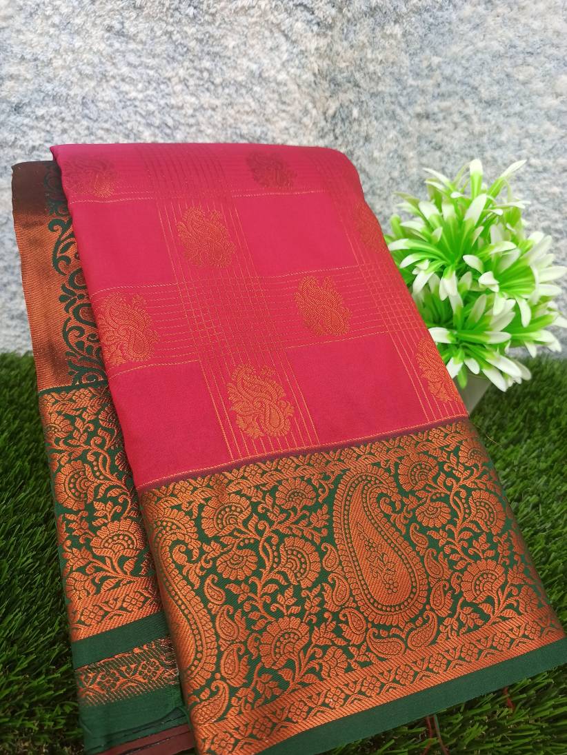 Kanchi Mix Silk Saree