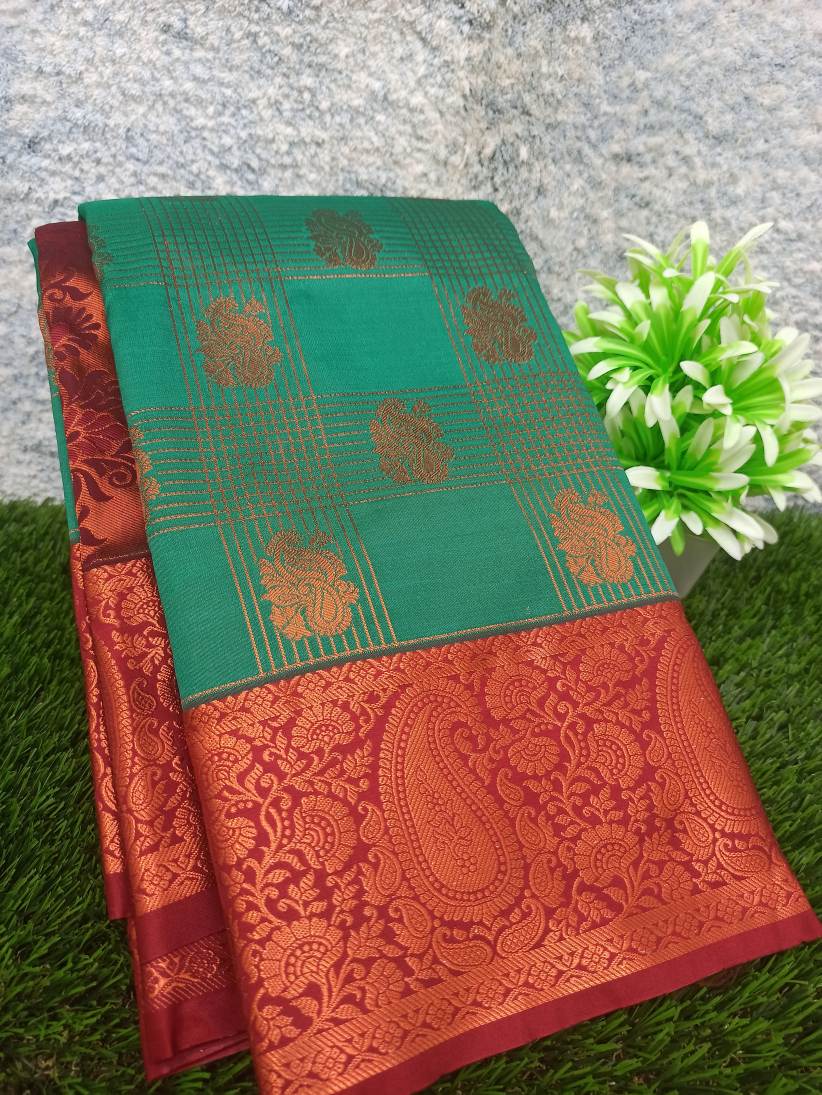 Kanchi Mix Silk Saree