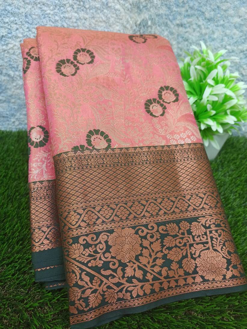 Kanchi Mix Silk Saree