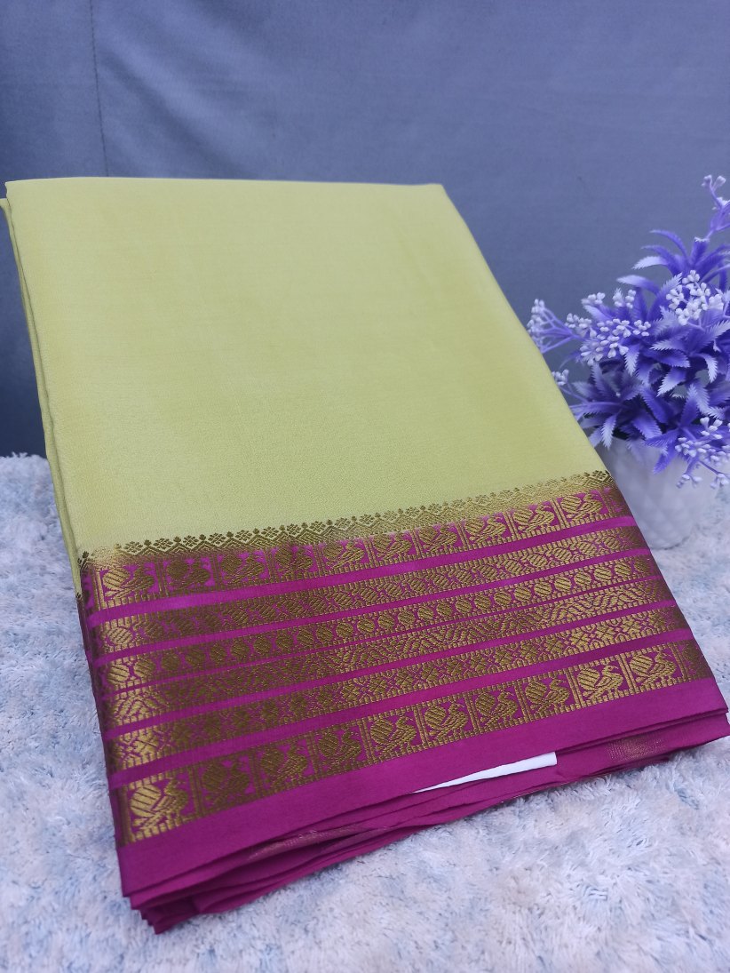 Pure Mysore Silk Saree