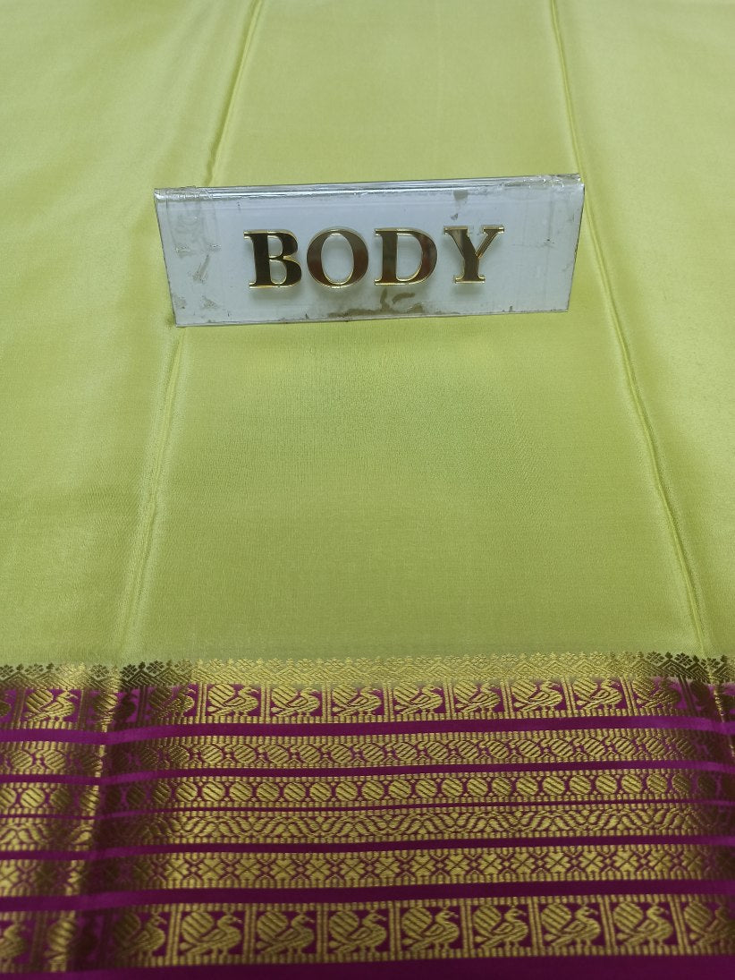 Pure Mysore Silk Saree