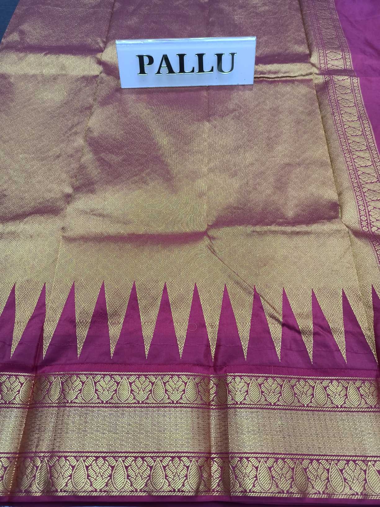 Pure kadial Silk Saree