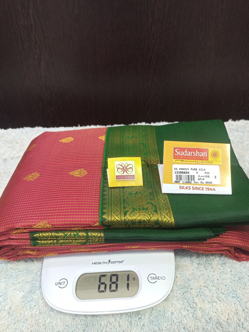 Pure Kanchipuram Silk Saree