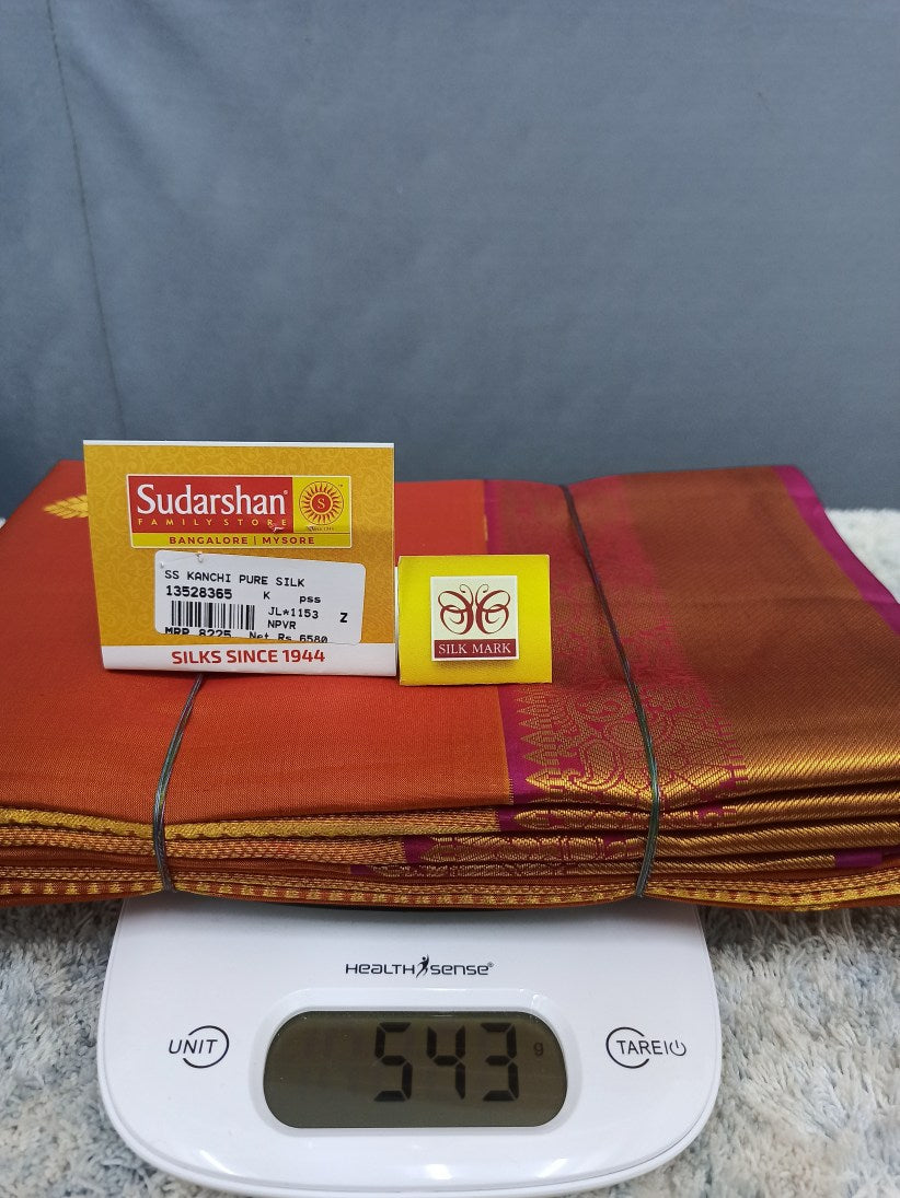 Pure Kanchipuram Silk Saree