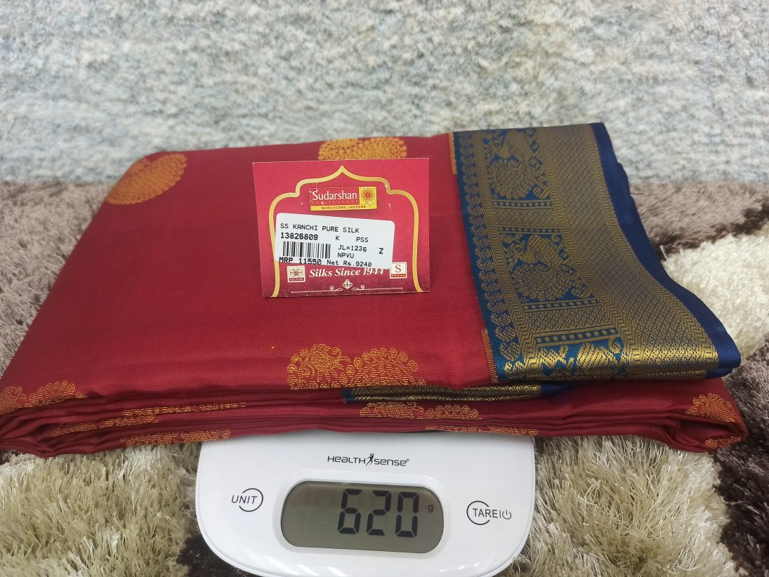 Pure Kanchipuram Silk Saree