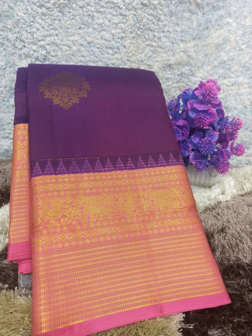 Pure Kanchipuram Silk Saree