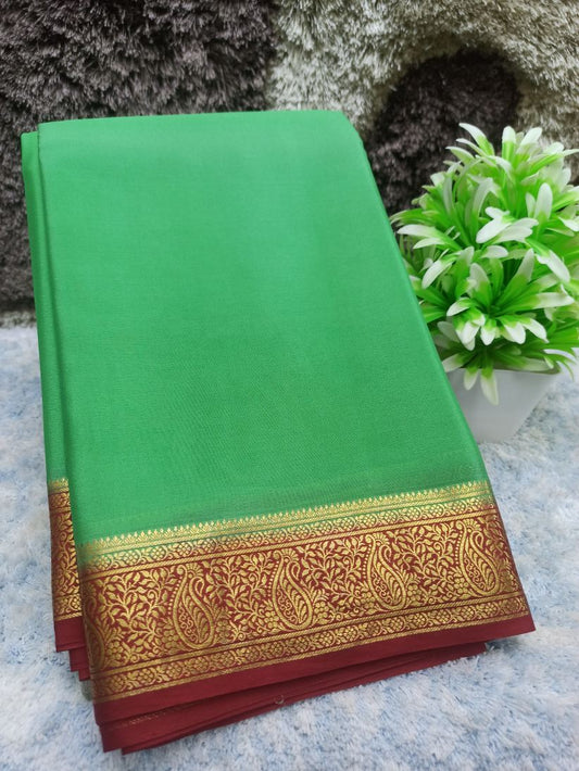 Pure Mysore Silk Saree(60 Grams)