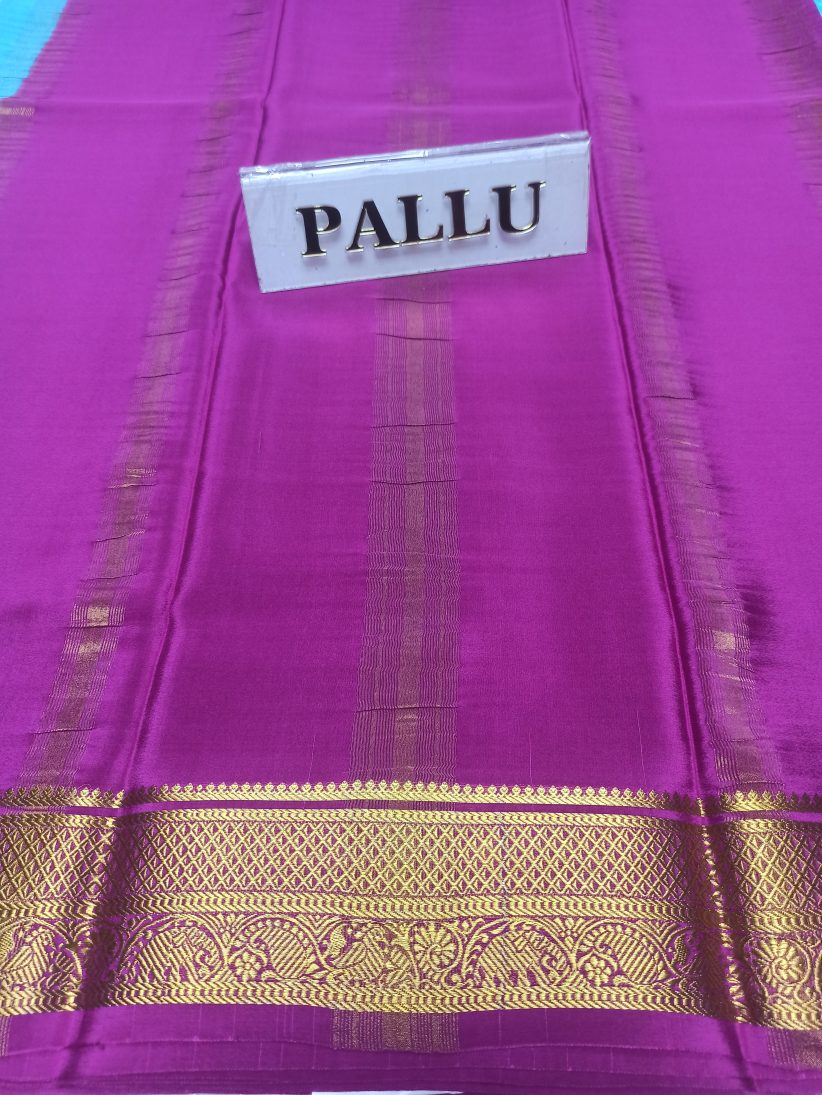 Pure Mysore Silk Saree