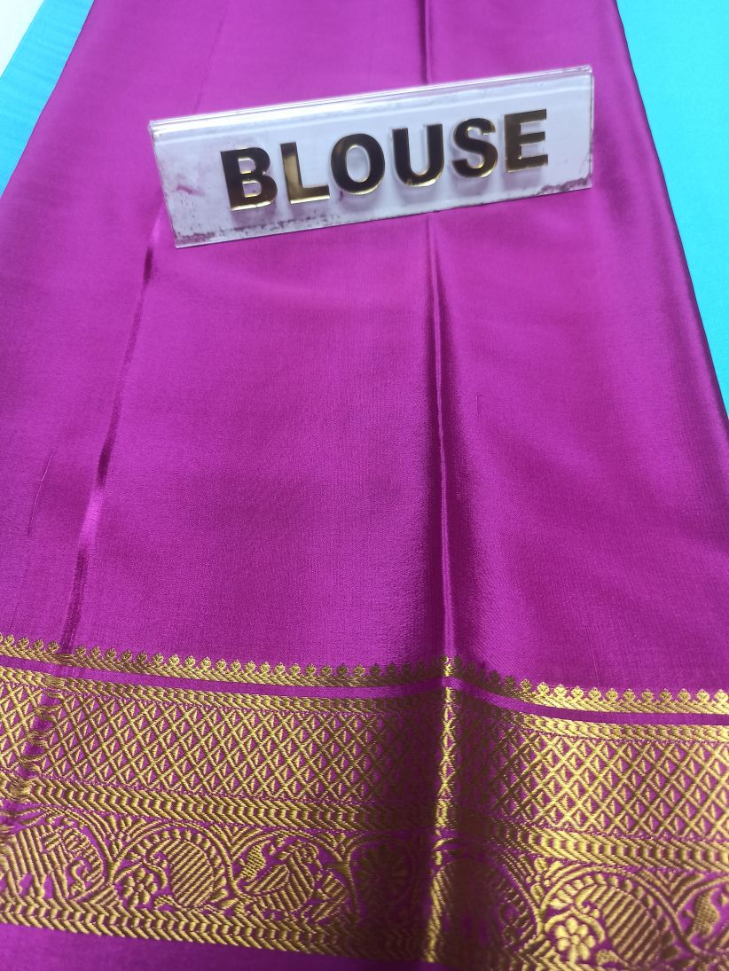 Pure Mysore Silk Saree