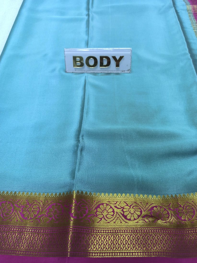 Pure Mysore Silk Saree