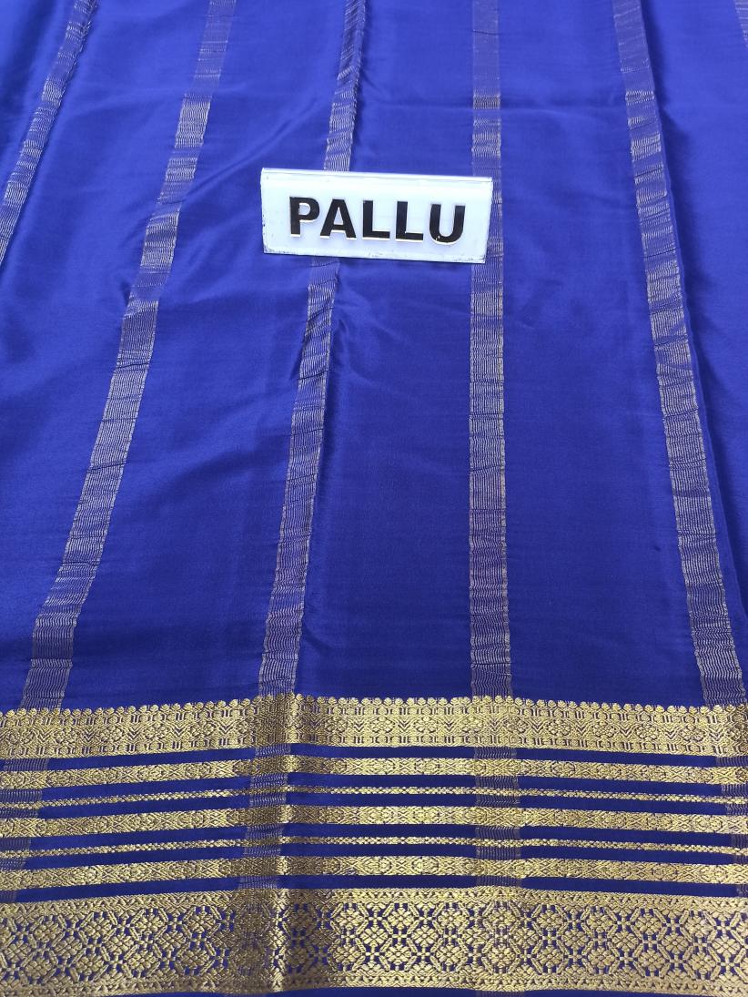 Pure Mysore Silk Saree