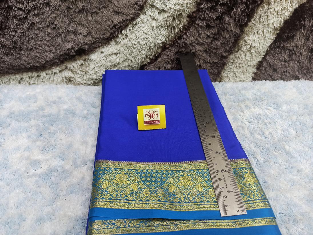 Pure Mysore Silk Saree(60 Grams)