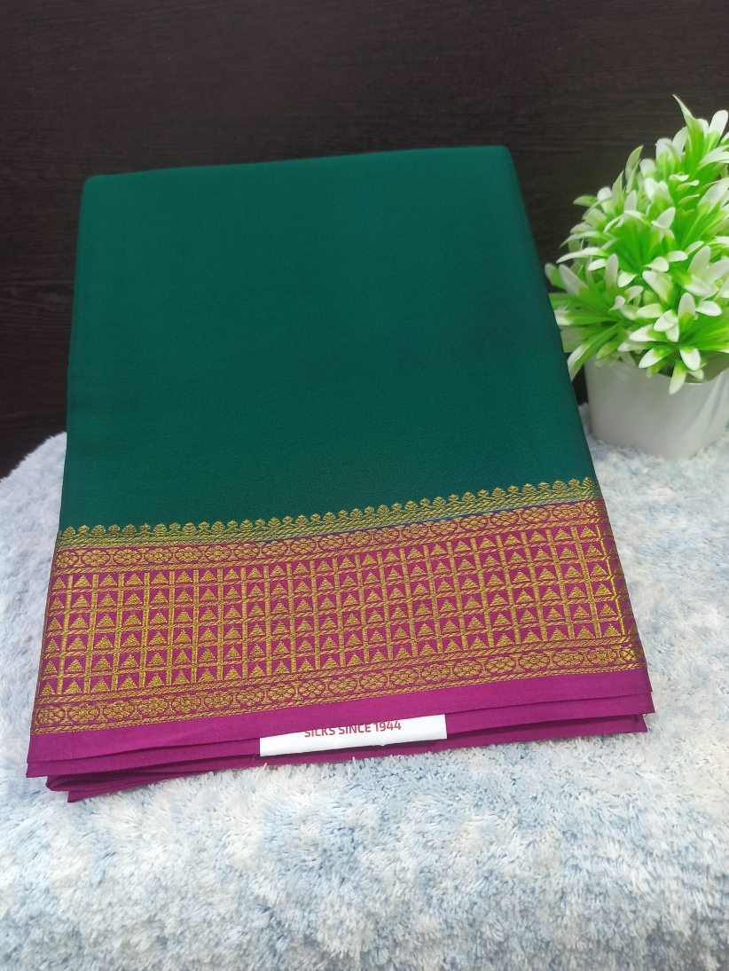 Pure Mysore Silk Saree