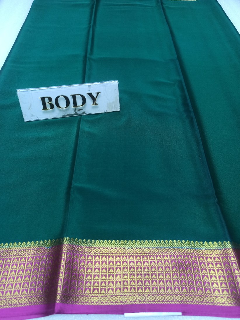 Pure Mysore Silk Saree