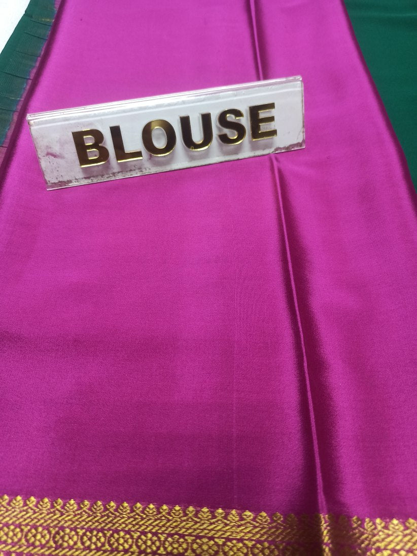 Pure Mysore Silk Saree