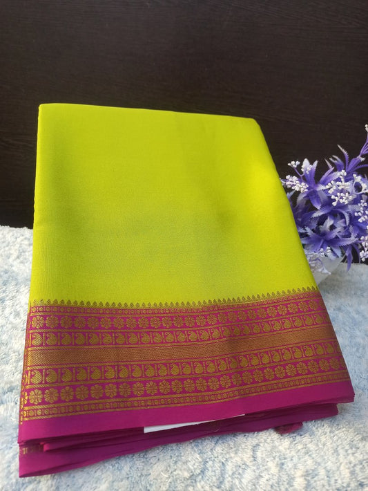 Pure Mysore Silk Saree