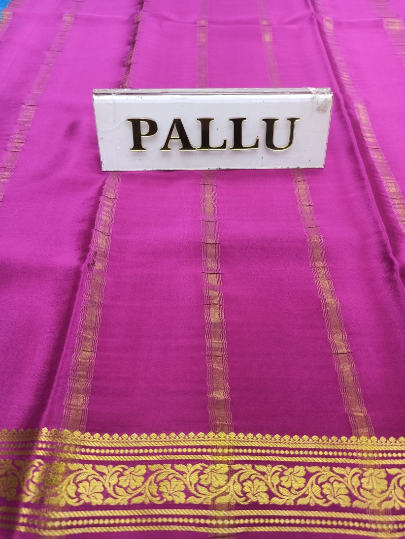 Pure Mysore Silk Saree