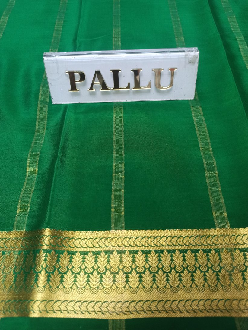 Pure Mysore Silk Saree