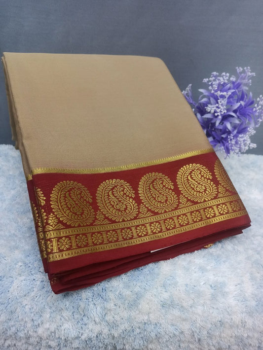 Pure Mysore Silk Saree