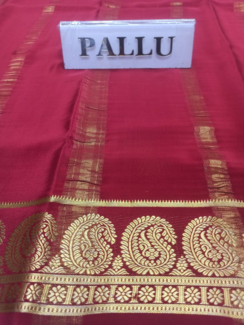 Pure Mysore Silk Saree