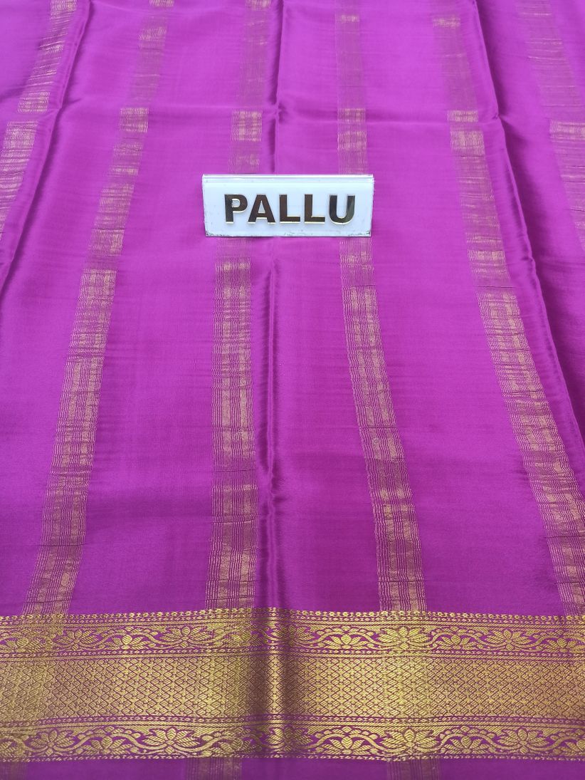 Pure Mysore Silk Saree